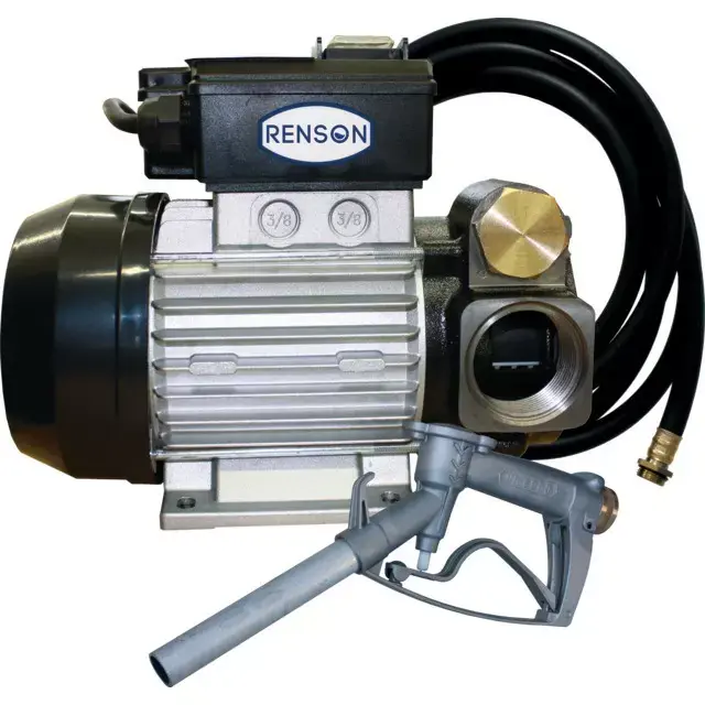 Vente Flash Pompe gasoil 230v 50l/m pist alu tuyau 4m