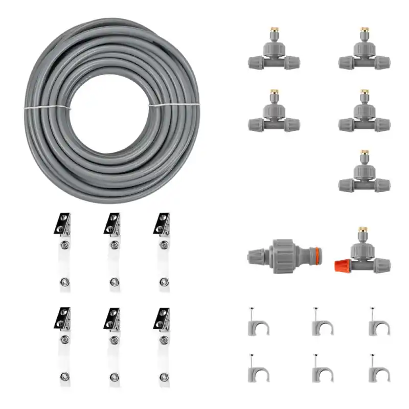 Kit brumisateur de jardin WHITE LINE 8m Commander Vite