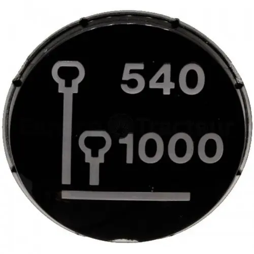 capuchon du pommeau - levier prise de force - Mercedes-Benz - Trac 700, 800, 900, 1000, 1100 Dernier Modèle
