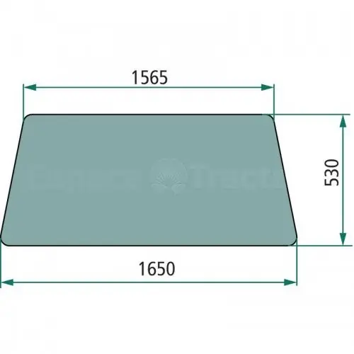 Pare-brise droit - cabine ouverte - Mercedes-Benz - U 403, U 406 Prix Bas