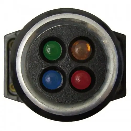 4 Témoins lumineux - orange, rouge, bleu et vert - Porsche Diesel - Junior, Standard, Super, Master Dernière Chance