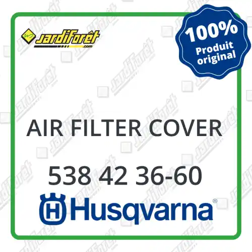 Air filter cover Husqvarna - 538 42 36-60 Nouvel Arrivage