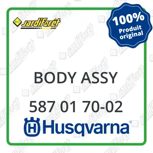 Offre Du Jour Body assy Husqvarna - 587 01 70-02