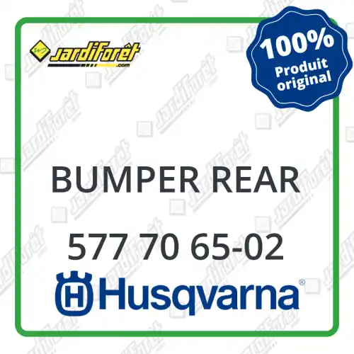 Bumper rear Husqvarna - 577 70 65-02 Pas Cher