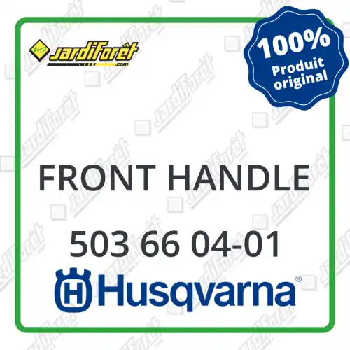 Dernier Modèle Front handle Husqvarna - 503 66 04-01