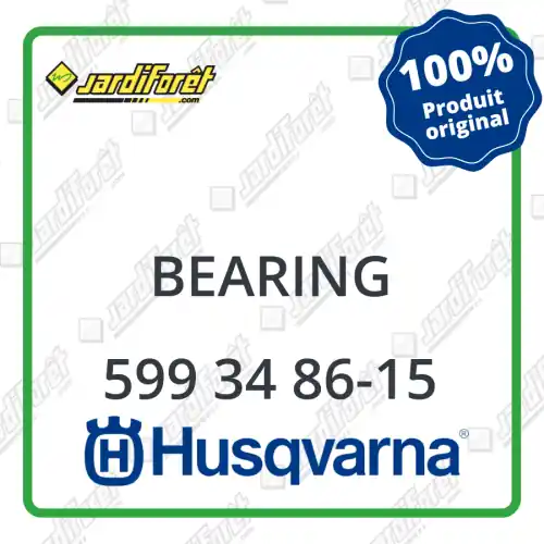 Bearing Husqvarna - 599 34 86-15 Promotion