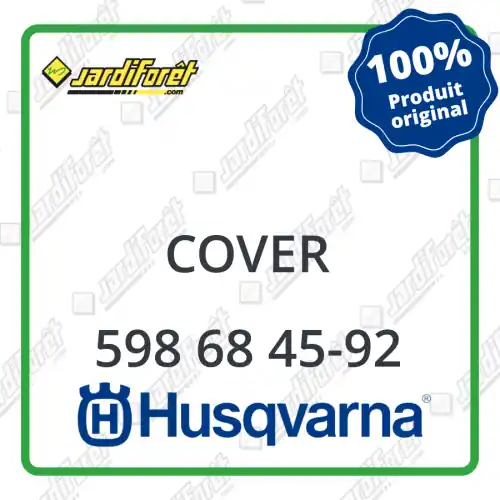 Jusqu'à Épuisement Des Stocks Cover Husqvarna - 598 68 45-92