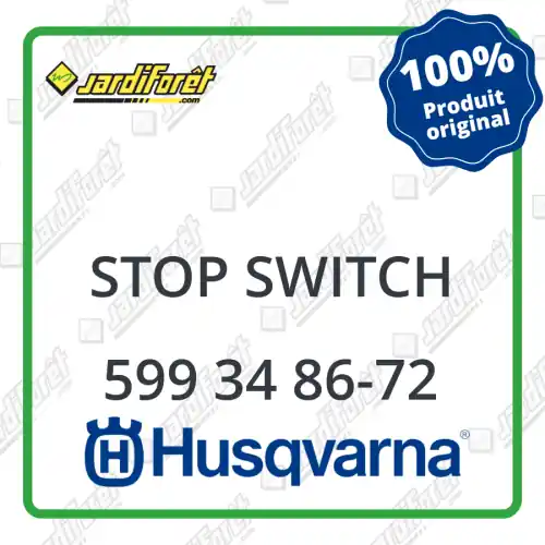 Prix Promo Stop switch Husqvarna - 599 34 86-72