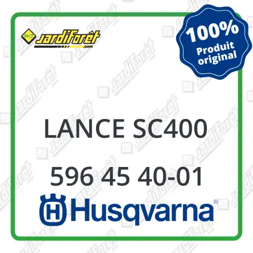 Commander Maintenant Lance sc400 Husqvarna - 596 45 40-01