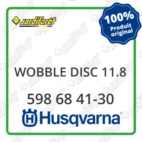 Nouvelle Collection Wobble disc 11.8 Husqvarna - 598 68 41-30