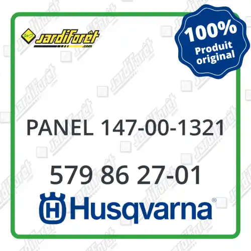 Panel 147-00-1321 Husqvarna - 579 86 27-01 Commande En Gros