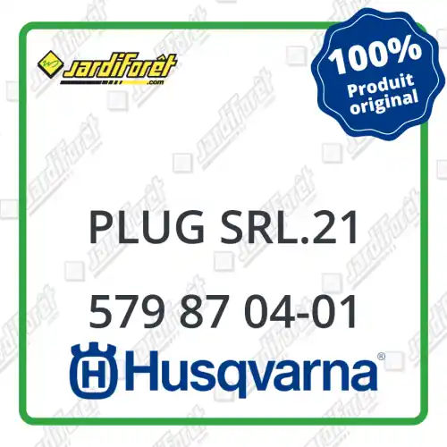 Plug srl.21 Husqvarna - 579 87 04-01 Prix Réduit