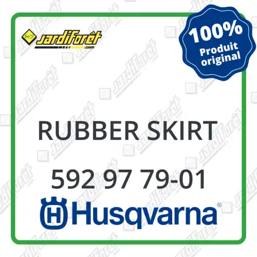 Rubber skirt Husqvarna - 592 97 79-01 Jusqu'à Épuisement Des Stocks
