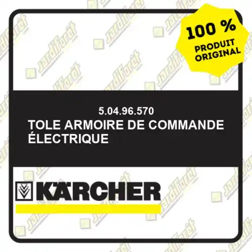 Tole armoire de commande électrique Karcher 50496570 Prix Réduit
